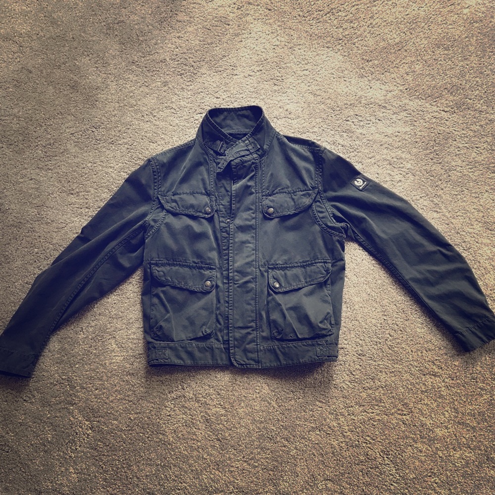 Men’s Belstaff Green Cargo Jacket